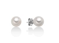 Orecchini Miluna Donna Perle Gemelle Regina in Oro bianco Perla PAA775BM - PAA775BM